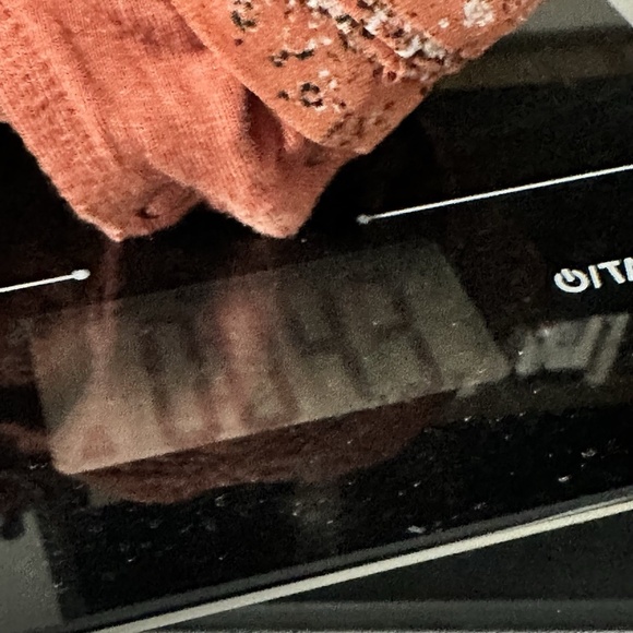 maurices medium Women’s Halter Orange Bodysuit Top Tank Shirt blouse flowy tie - Picture 7 of 9